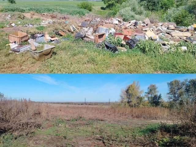 Почти 12 гектаров сельхозземель очистили от свалок в Оренбуржье