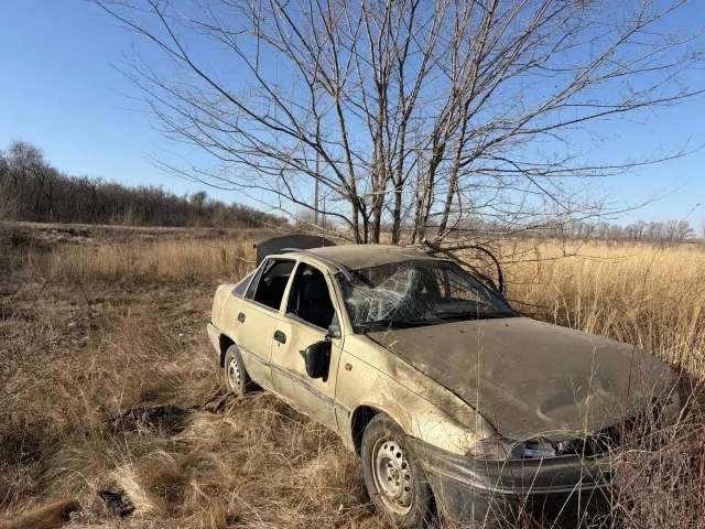В Кувандыкском районе автомобиль опрокинулся в кювет, водитель погиб
