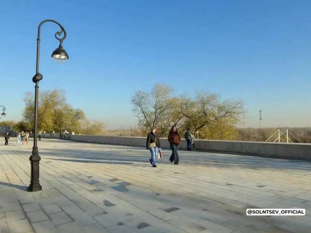 В Оренбурге преобразилась верхняя набережная Урала