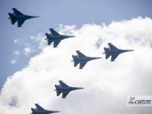 «Русские Витязи» впечатлили оренбуржцев выступлением