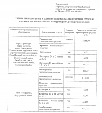В Оренбургской области утвердили тарифы на услуги эвакуатора