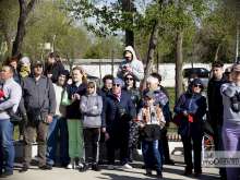 В парке им. Ленина в Оренбурге станцевали Вальс Победы