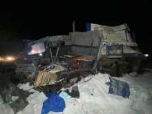 На трассе в Тюменской области в ДТП попала фура из Оренбуржья