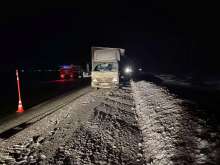 На трассе в Тюменской области в ДТП попала фура из Оренбуржья