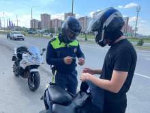 Мотопатруль провел рейд в Оренбурге 