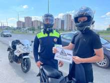 Мотопатруль провел рейд в Оренбурге 