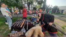 Средневековая реконструкция погрузила жителей села Городище в Древнюю Русь