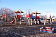 В поселке Кушкуль продолжается модернизация парка отдыха