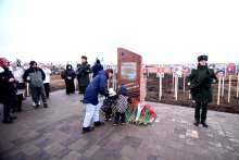 В Оренбурге открыли памятный знак в честь погибших бойцов СВО