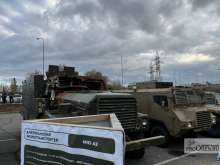 В Оренбурге открыта первая передвижная выставка военной техники НАТО