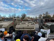 В Оренбурге открыта первая передвижная выставка военной техники НАТО