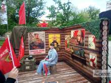 Советская в Оренбурге сразу после Парада Победы