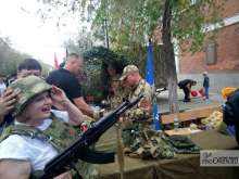 Советская в Оренбурге сразу после Парада Победы