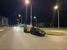 В Оренбурге легковушка с прицепом сбила мотоциклиста