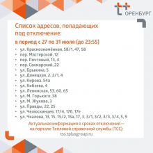 Чайники и тазики наготове: в Оренбурге отключают горячую воду для проверки труб
