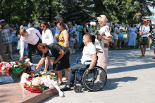 В Оренбурге почтили память погибших детей Донбасса