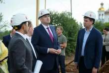 На верхней набережной Урала идет второй этап благоустройства