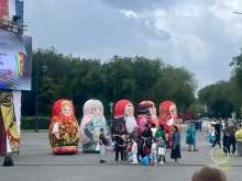 На площади Ленина в Оренбурге отпраздновали День России