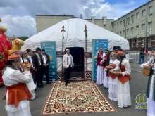 На площади Ленина в Оренбурге отпраздновали День России