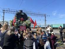  Сегодня в Оренбург прибыл «Поезд Победы»