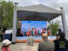 В Оренбурге у Музея истории города прошел концерт ко Дню Победы