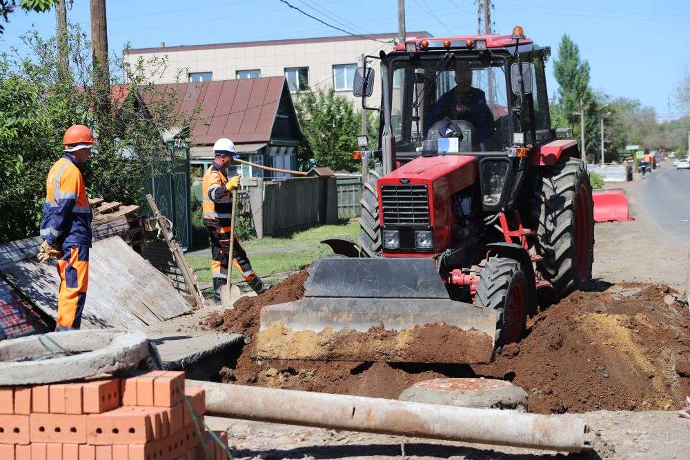 «Росводоканал Оренбург» продолжает обновлять городскую систему канализации