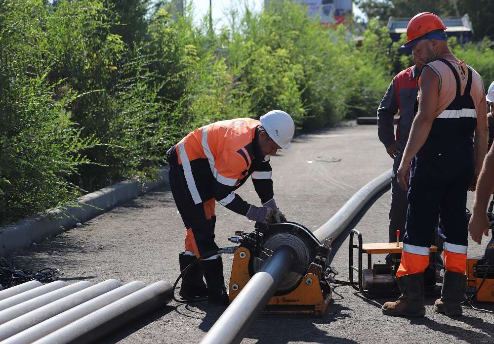 «Росводоканал Оренбург» продолжает обновлять городские коммунальные сети