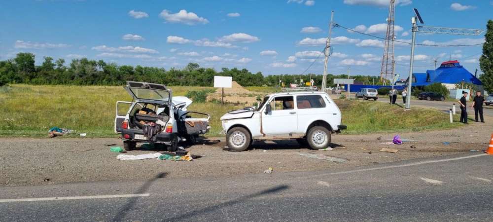 В Новосергиевском районе в ДТП погиб человек, еще четверо пострадали 