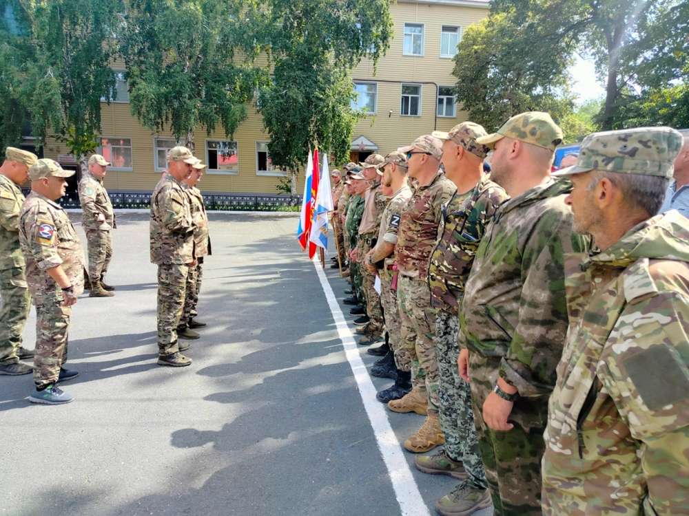 Из Оренбурга в зону СВО отправились 24 казака-добровольца