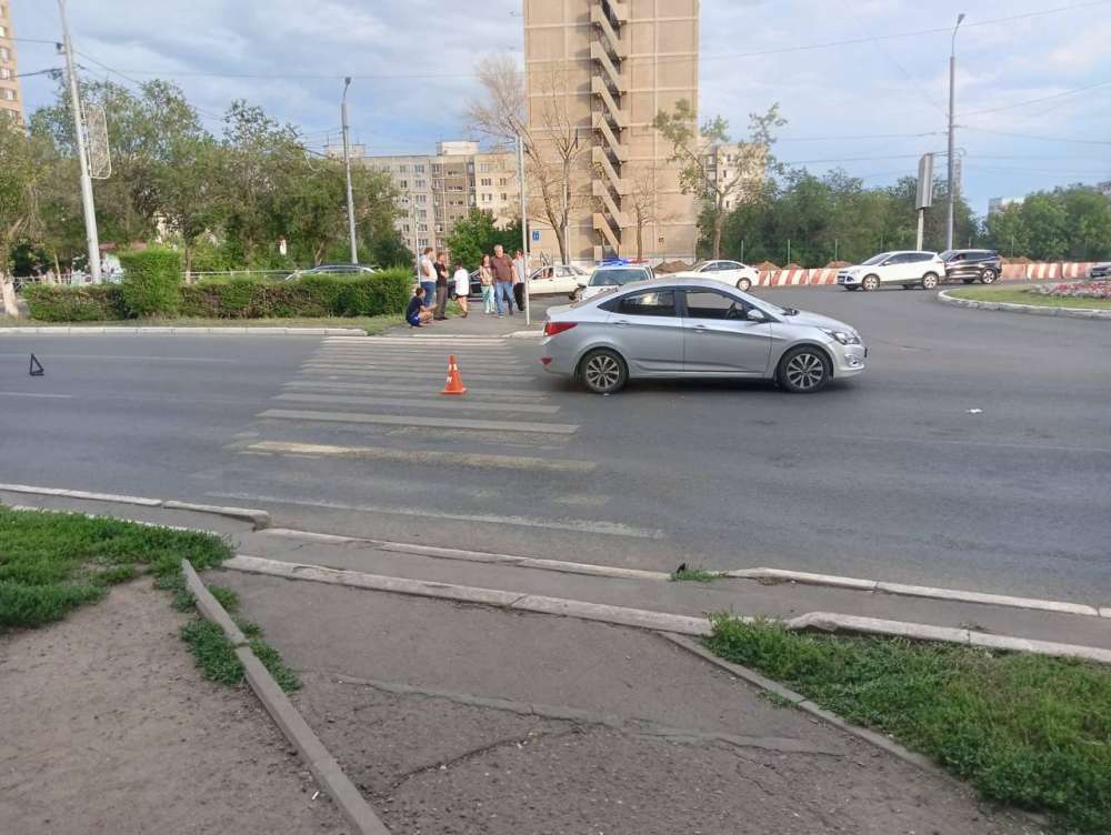 В Оренбурге под колеса иномарки попал ребенок
