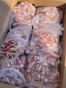 Куриные лапки из Казахстана не прошли границу Оренбуржья