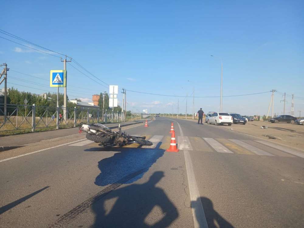 Подросток на мотоцикле попал в ДТП в Беляевском районе