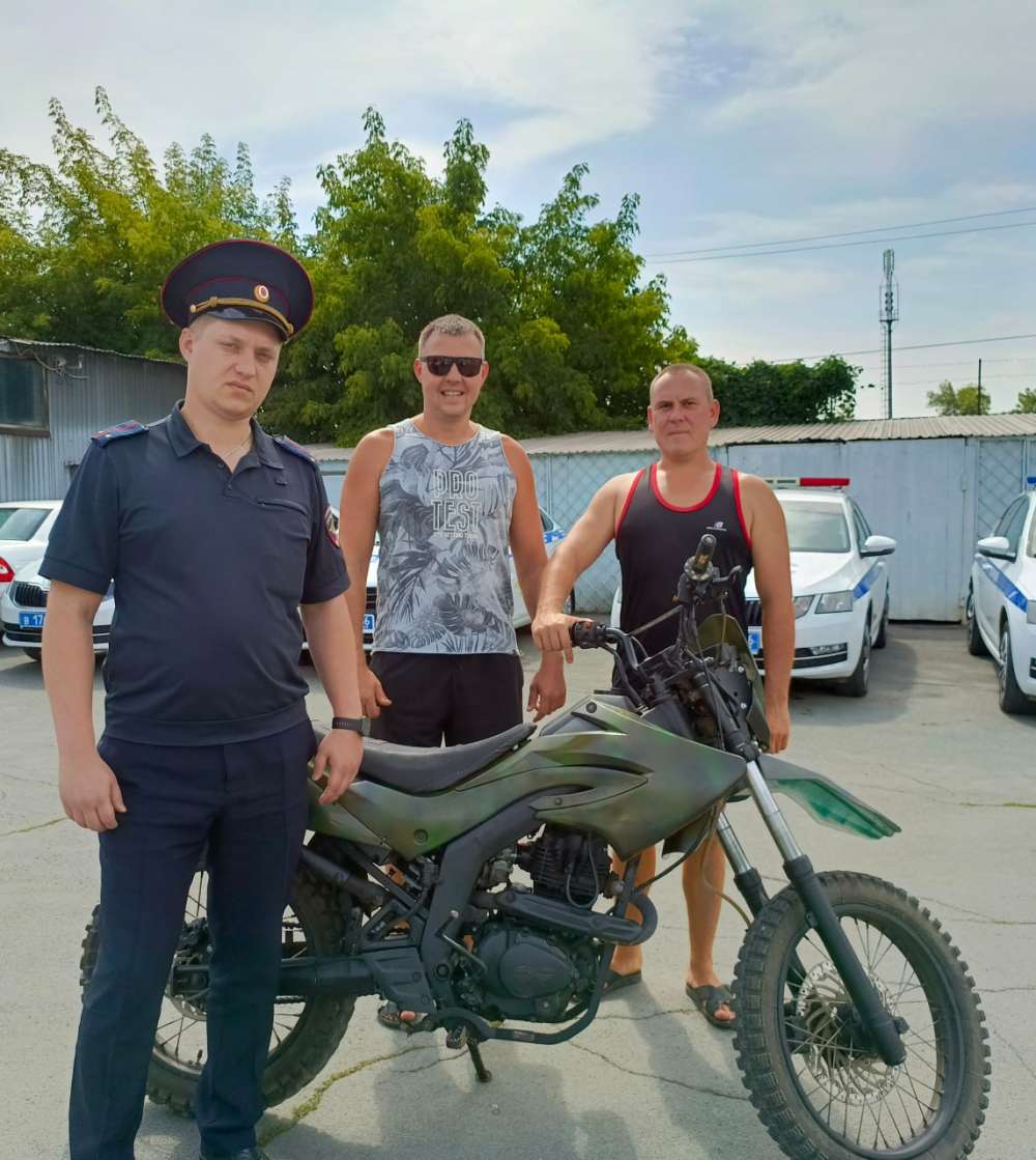 Орчане отправят бойцу СВО с позывным «Орск» мотоцикл
