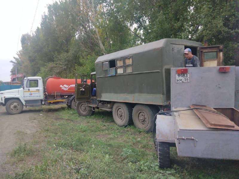 В Орске произошла крупная коммунальная авария: без воды 360 абонентов 