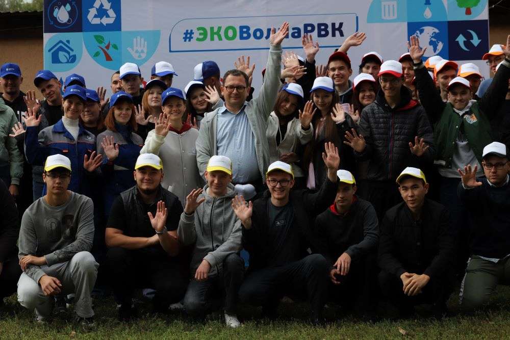 В Оренбурге прошла акция группы компаний «Росводоканал» - «ЭКОВолна РВК 2.0»