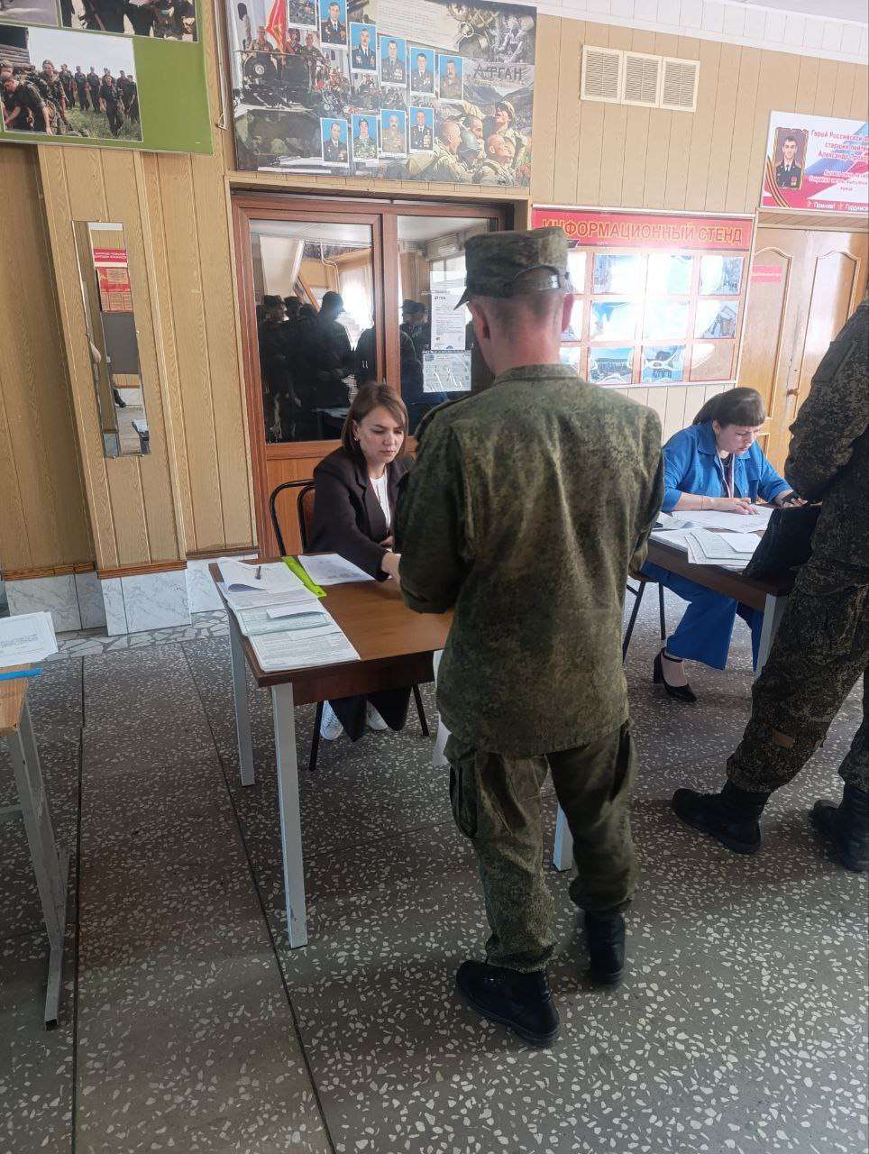 В Оренбуржье началось досрочное голосование для военнослужащих