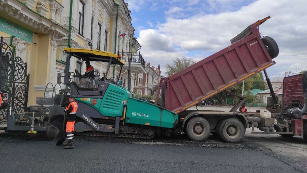 В Оренбурге завершается ремонт улицы Пионерской 