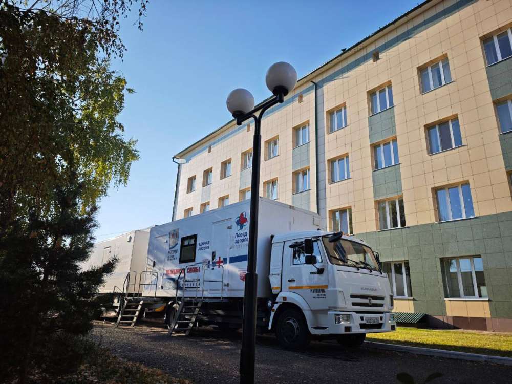 Врачи «Поезда здоровья» осмотрели больше 21 тысячи жителей Оренбуржья