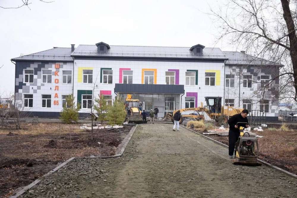 В школе №65 Оренбурга завершается капремонт