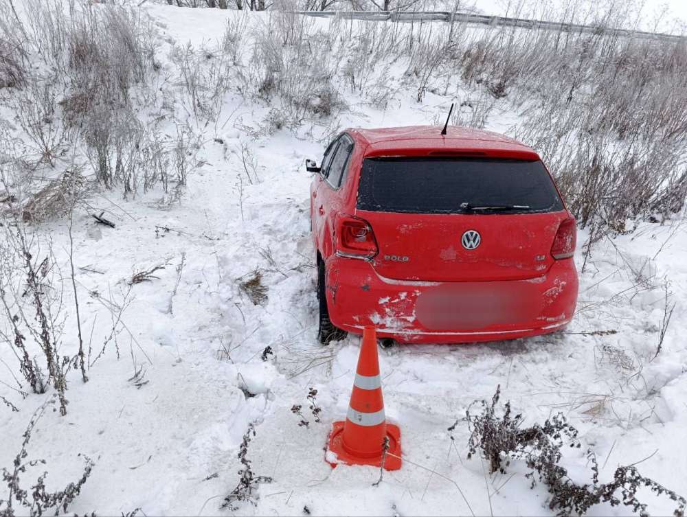 В Кувандыкском округе пенсионер на иномарке слетел в кювет: пострадала пассажирка