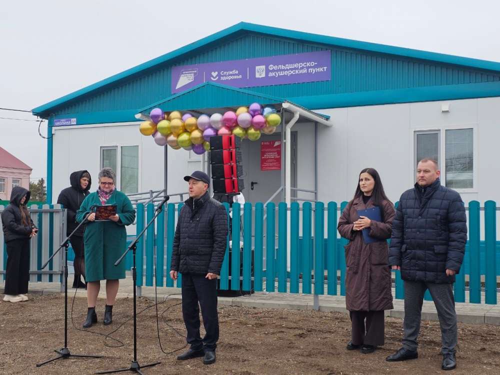 В Саракташском районе в селе Петровском открылся новый ФАП