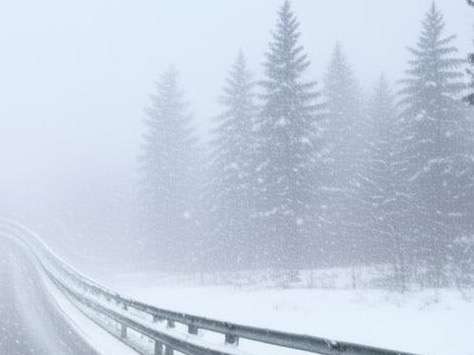 В Оренбуржье начали ограничивать движение из-за непогоды