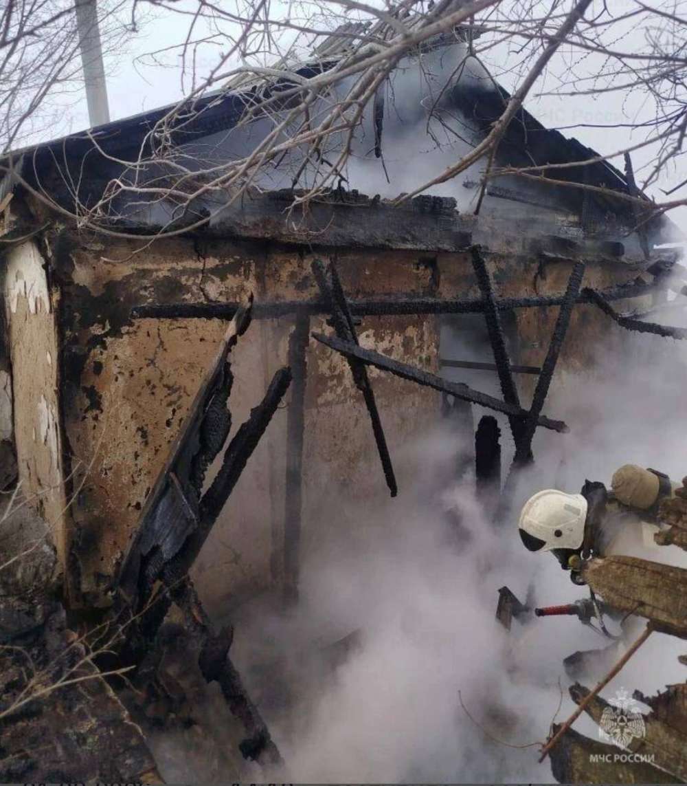В Соль-Илецком округе при пожаре в жилом доме погиб мужчина
