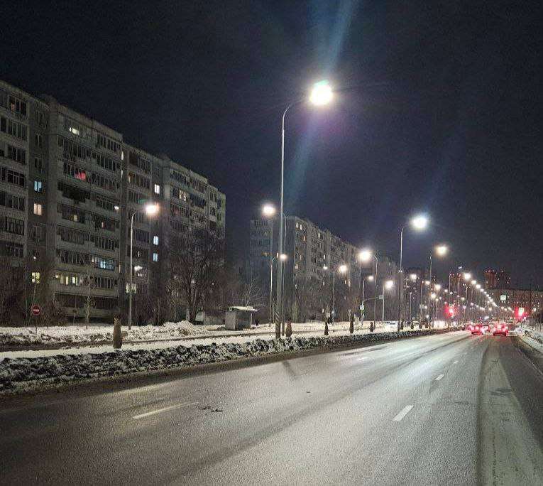 В этом году в Оренбурге планируют сделать освещение на 50 улицах