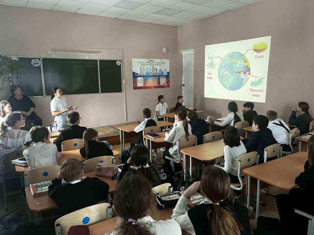 «Росводоканал Оренбург» проводит «Урок чистой воды» для школьников