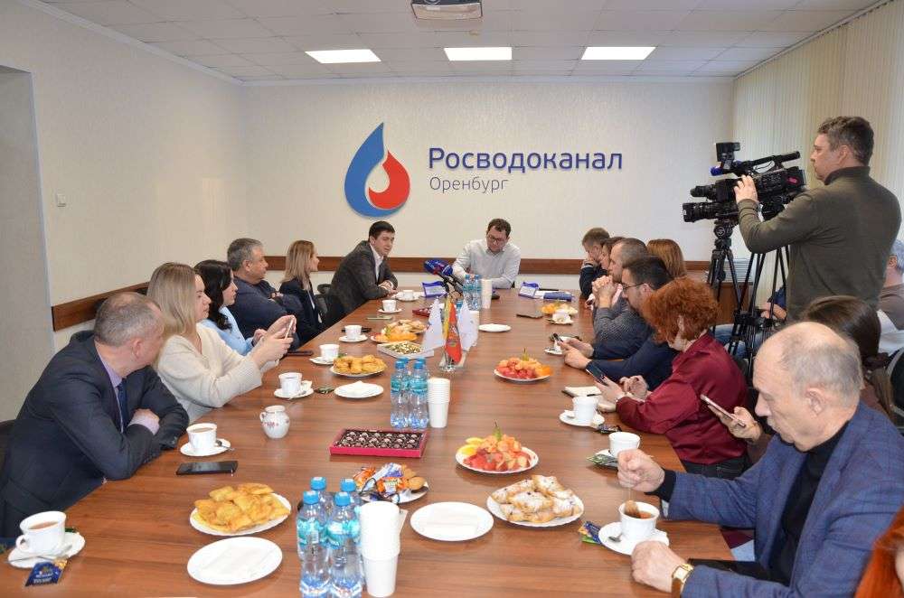 В «Росводоканал Оренбург» прошла встреча руководства предприятия с городскими и региональными СМИ 