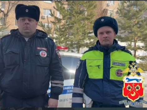 В Оренбургском районе инспекторы ДПС остановили пьяного лихача с помощью оружия