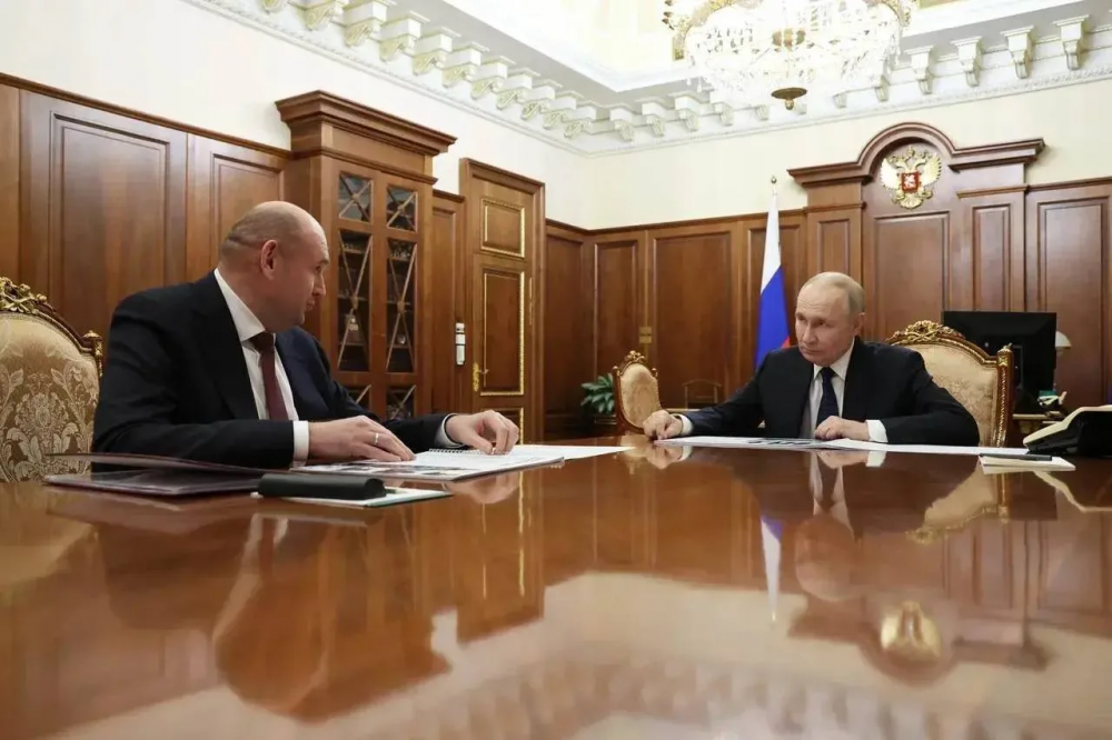 Евгений Солнцев доложил Владимиру Путину о социально-экономическом развитии Оренбургской области