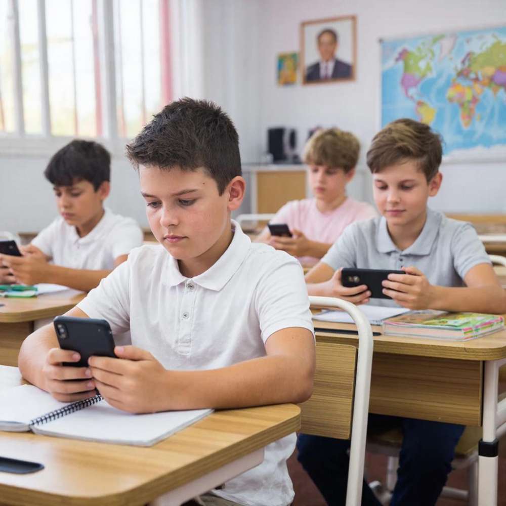 Большинство оренбургских родителей поддерживают запрет телефонов в школах 