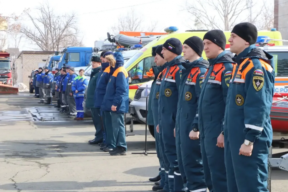 В Оренбурге оценили готовность экстренных служб к паводку